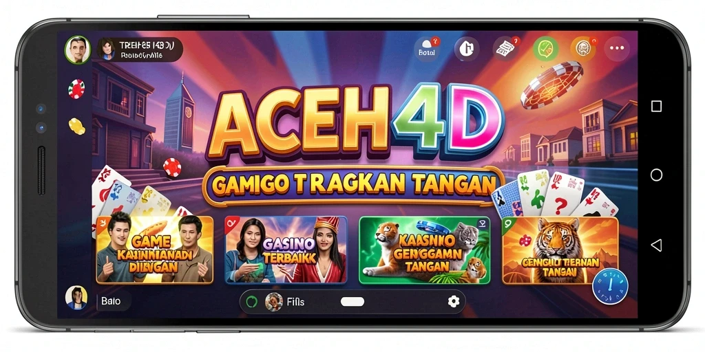 Screenshot ACEH4D menampilkan gameplay Kasino yang memukau.
