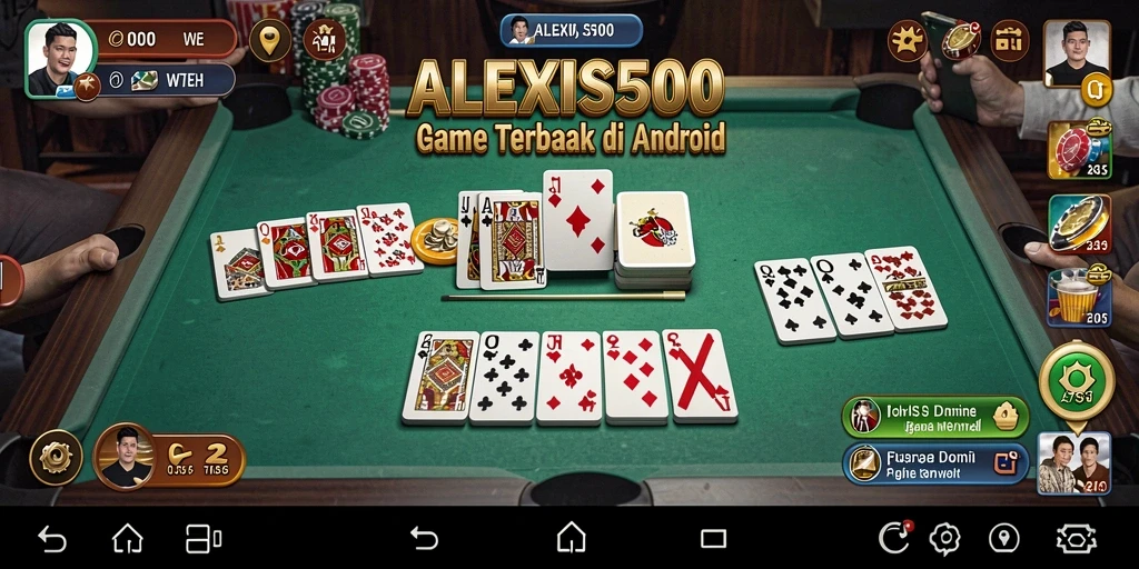 Tampilan gameplay ALEXIS500 yang seru dan menarik.