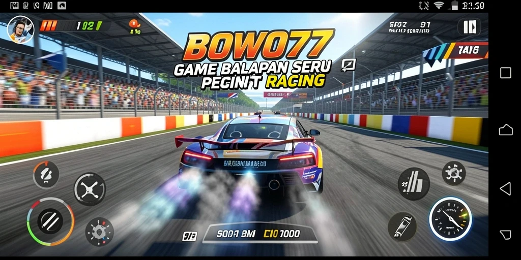 Gameplay seru dalam balapan di BOWO77 yang penuh aksi.