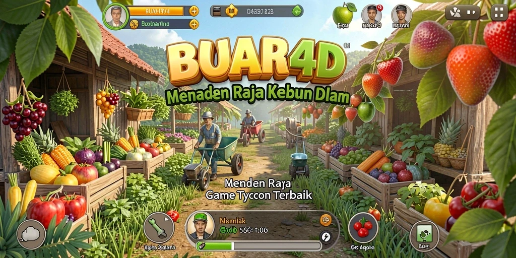 Tampilan gameplay BUAH4D yang kaya warna dan detail.