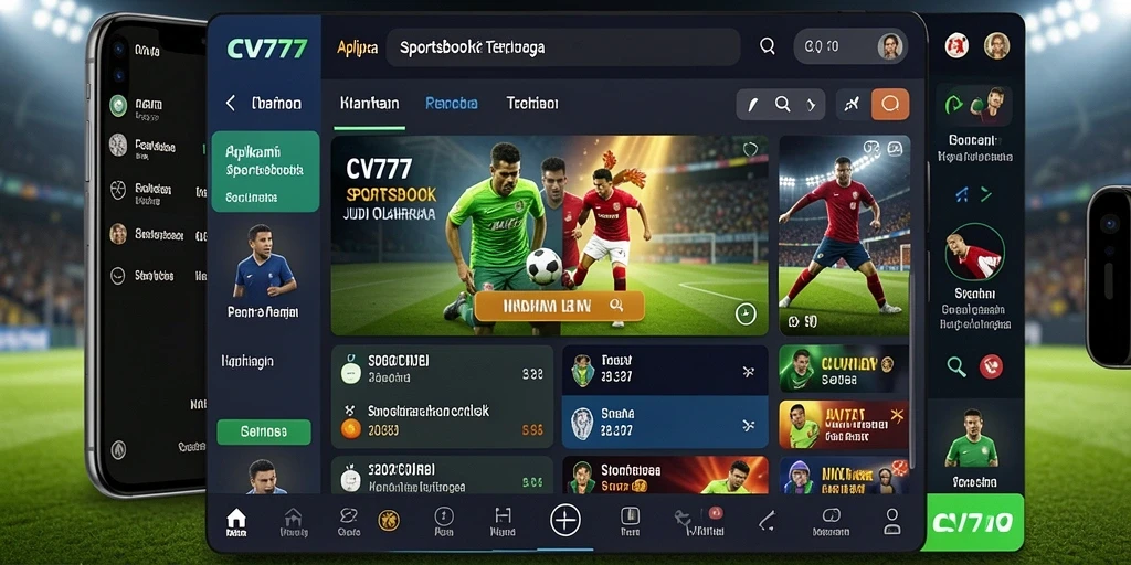 Tampilan gameplay seru di aplikasi Sportsbook CV777.