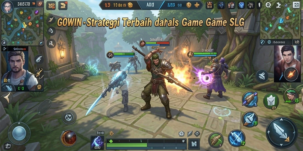 Tampilan gameplay GOWIN yang mendebarkan dan interaktif.