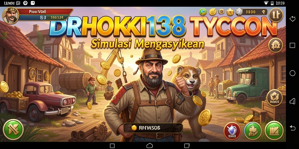 Tampilan gameplay Tycoon yang menakjubkan di IDRHOKI138.