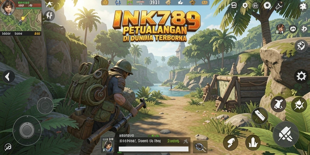 Screenshot INK789 menampilkan gameplay seru di dunia terbuka.