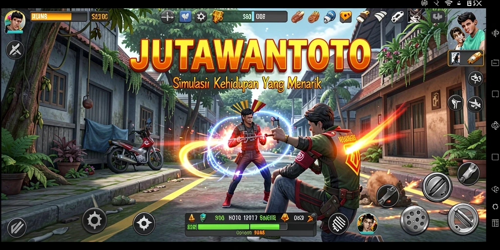 Tampilan gameplay JUTAWANTOTO yang menarik dan interaktif.