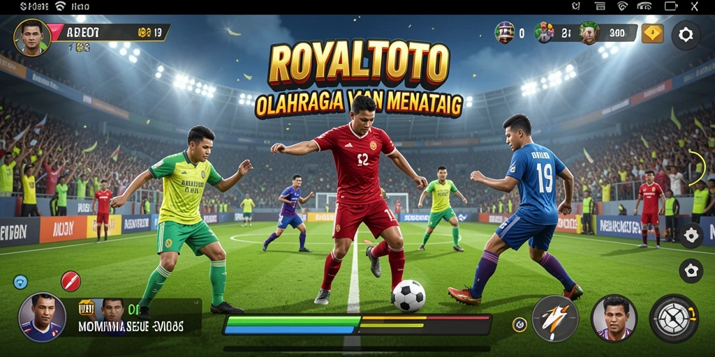 Tampilan gameplay ROYALTOTO yang sangat menarik dan interaktif.