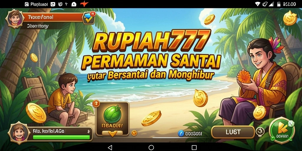 Screenshot gameplay RUPIAH777 yang menarik dan penuh warna.