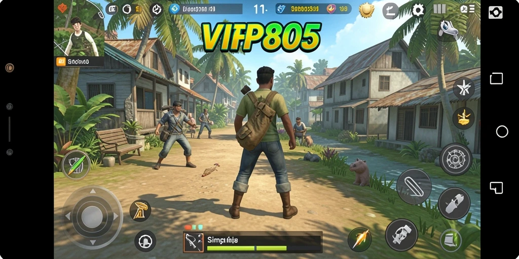 Tampilan gameplay VIP805 yang menarik dan interaktif.